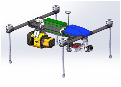 Ecodrone? UAS-4 Pro轻便型一体式多光谱-激光雷达遥感系统